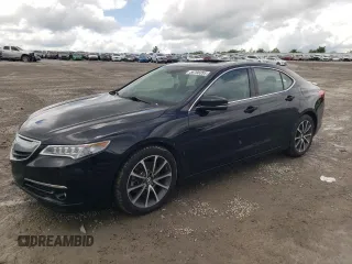 2015 Acura TLX Advance z VIN 19UUB2F77FA001758, wystawiony jako Copart lot #56708395 z przebiegiem 149 336 mil mil oraz Szkoda całkowita • Salvage title. Historia ofert i sprzedaży dostępna na DreamBid. Obrazek 1.