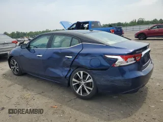 2016 Nissan Maxima SL with VIN 1N4AA6AP2GC392414, listed as a Copart auction lot 60598635 with 105,151 mi miles and Salvage title. Bid and sale history available at DreamBid. Image 2.
