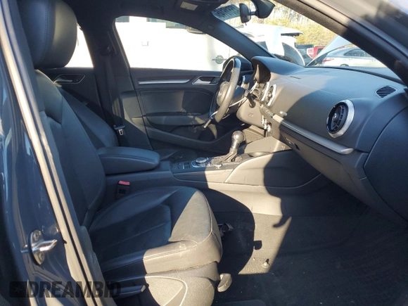 2017 Audi A3 Sedan Premium with VIN WAUAUGFF1H1060885, listed as a Copart auction lot 45516145 with 64,494 mi miles and Salvage Title. Bid and sale history available at carsss.com. Image 7.