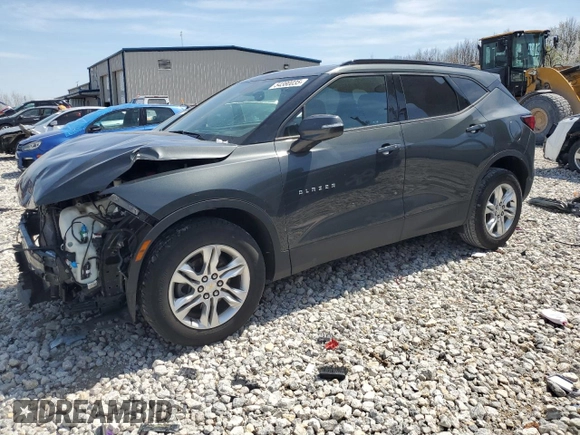 2020 Chevrolet Blazer LT with VIN 3GNKBHRS7LS616854, listed as a Copart auction lot 54380035 with 72,705 mi miles and Non repairable. Bid and sale history available at DreamBid. Image 1.