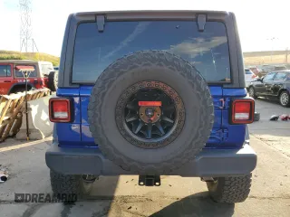 2020 Jeep Wrangler Unlimited Willys with VIN 1C4HJXDG0LW264742, listed as a Copart auction lot 73247804 with 31,745 mi miles and Salvage title. Bid and sale history available at DreamBid. Image 6.