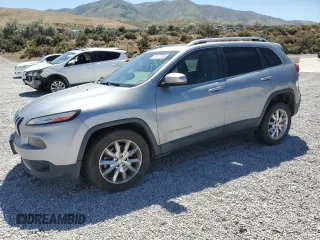 2014 Jeep Cherokee Limited z VIN 1C4PJMDB7EW173601, wystawiony jako Copart lot #61677255 z przebiegiem 180 446 mil mil oraz Szkoda całkowita • Salvage title. Historia ofert i sprzedaży dostępna na DreamBid. Obrazek 1.