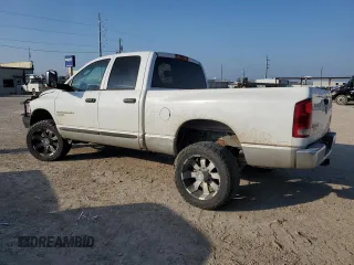 2005 Dodge 2500 SLT z VIN 3D7KS28C65G848499, wystawiony jako Copart lot #44324185 z przebiegiem 246 790 mil mil oraz Czysty tytuł • Clean title. Historia ofert i sprzedaży dostępna na DreamBid. Obrazek 2.