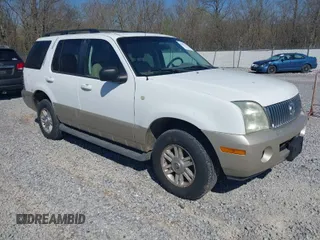 2004 Mercury Mountaineer Convenience z VIN 4M2ZU86E04UJ22833, wystawiony jako IAAI lot #41867579 z przebiegiem 96 953 mil mil oraz . Historia ofert i sprzedaży dostępna na DreamBid. Obrazek 1.