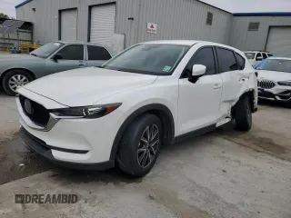 2018 Mazda CX-5 Touring with VIN JM3KFBCM1J0355852, listed as a Copart auction lot 51008335 with 0 mi miles and Salvage Title. Bid and sale history available at carsss.com. Image 1.