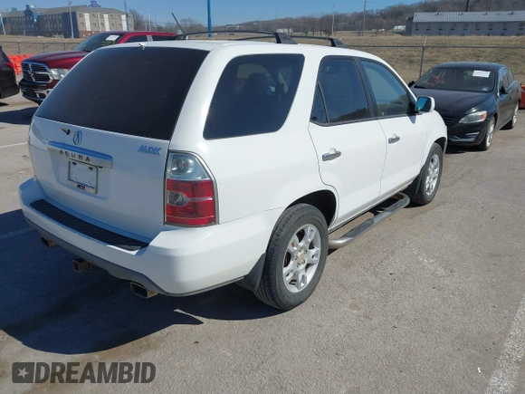2004 Acura MDX Touring Pkg w/Navigation with VIN 2HNYD18844H524383, listed as a IAAI auction lot 41593278 with 253,003 mi miles. Bid and sale history available at carsss.com. Image 4.