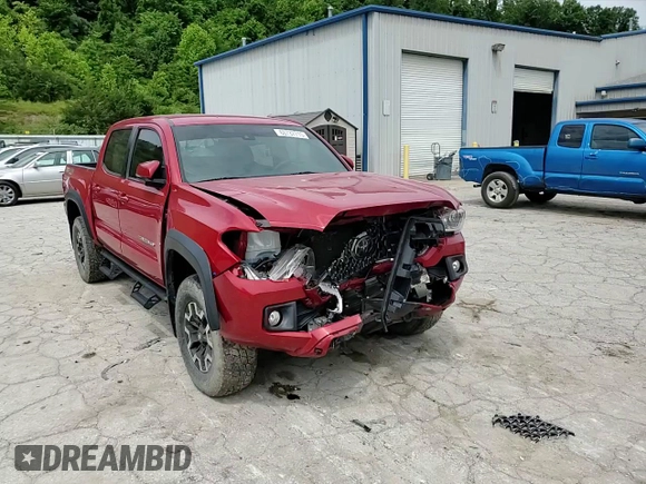 2019 Toyota Tacoma SR with VIN 3TMCZ5AN7KM245470, listed as a Copart auction lot 60737715 with 85,851 mi miles and Salvage title. Bid and sale history available at DreamBid. Image 13.