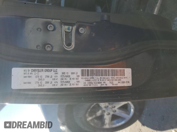 2012 Ram 1500 Big Horn z VIN 1C6RD6LT6CS158640, wystawiony jako Copart lot #89363445 z przebiegiem 139 423 mil mil oraz Szkoda całkowita • Salvage title. Historia ofert i sprzedaży dostępna na DreamBid. Obrazek 13.