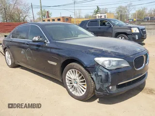 2012 BMW 7 Series 750Li xDrive with VIN WBAKC8C54CC434721, listed as a IAAI auction lot 42115443 with 109,368 mi miles and . Bid and sale history available at DreamBid. Image 1.