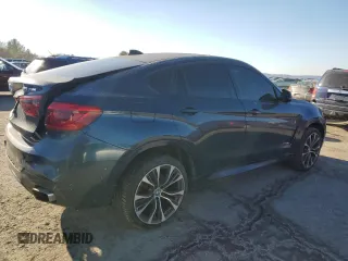 2019 BMW X6 xDrive50i with VIN 5UXKU6C57K0Z66967, listed as a Copart auction lot 87634045 with 37,916 mi miles and Salvage Title. Bid and sale history available at carsss.com. Image 3.