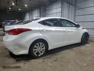 2011 Hyundai Elantra GLS PZEV with VIN 5NPDH4AE4BH040745, listed as a Copart auction lot 88756405 with 0 mi miles and Clean Title. Bid and sale history available at carsss.com. Image 3.