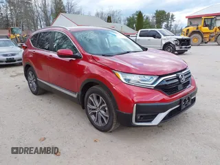 2022 Honda CR-V Touring with VIN 5J6RW2H99NL005329, listed as a IAAI auction lot 40781033 with 10,553 mi miles. Bid and sale history available at carsss.com. Image 1.