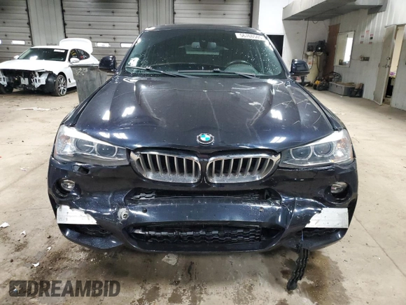 2016 BMW X4 xDrive28i z VIN 5UXXW3C51G0R20377, wystawiony jako Copart lot #56760505 z przebiegiem 106 669 mil mil oraz Nie do naprawy • Non repairable. Historia ofert i sprzedaży dostępna na DreamBid. Obrazek 5.