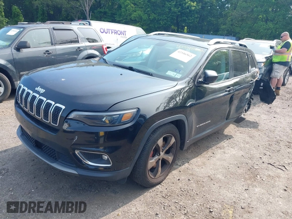2019 Jeep Cherokee Limited with VIN 1C4PJMDX5KD200135, listed as a IAAI auction lot 42346562 with 94,677 mi miles and . Bid and sale history available at DreamBid. Image 17.