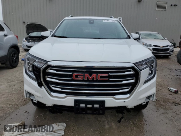 2023 GMC Terrain SLT with VIN 3GKALVEG9PL234444, listed as a Copart auction lot 51701135 with 27,744 mi miles and Salvage Title. Bid and sale history available at carsss.com. Image 5.