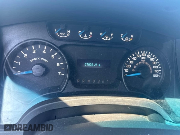 2014 Ford F-150 XL with VIN 1FTMF1CM2EKE59420, listed as a IAAI auction lot 42819177 with 57,030 mi miles and . Bid and sale history available at DreamBid. Image 7.