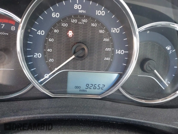 2016 Toyota Corolla L with VIN 5YFBURHE9GP423998, listed as a IAAI auction lot 41635762 with 92,652 mi miles and . Bid and sale history available at DreamBid. Image 16.