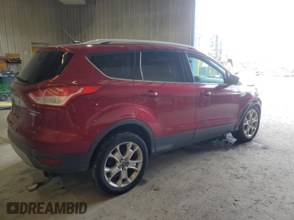 2014 Ford Escape Titanium with VIN 1FMCU9J92EUA80822, listed as a Copart auction lot 47621375 with 235,691 mi miles and Salvage Title. Bid and sale history available at DreamBid. Image 3.
