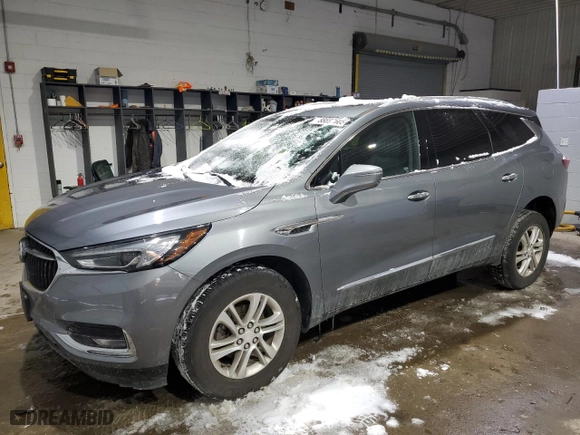 2020 Buick Enclave Essence with VIN 5GAEVAKW9LJ243479, listed as a Copart auction lot 88892605 with 85,202 mi miles and Salvage Title. Bid and sale history available at carsss.com. Image 1.