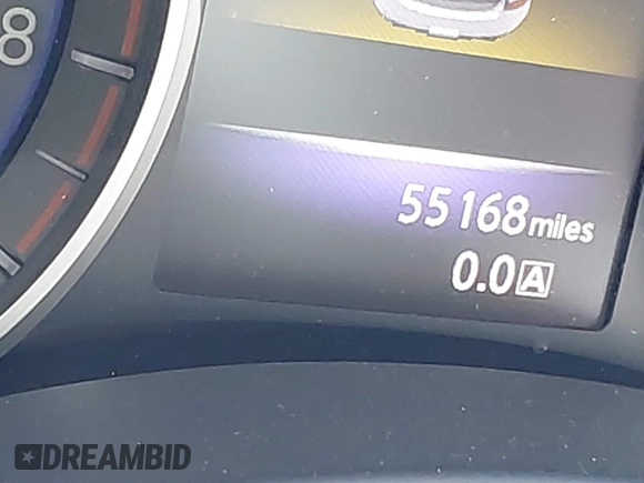 2018 Infiniti Q60 Red Sport 400 with VIN JN1FV7EL5JM630195, listed as a IAAI auction lot 41687628 with 55,168 mi miles and . Bid and sale history available at DreamBid. Image 7.