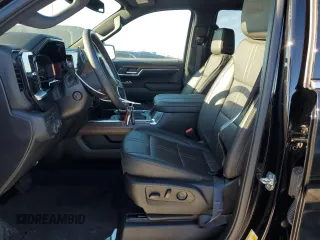 2023 Chevrolet Silverado 1500 with VIN 2GCUDJED6P1136932, listed as a Copart auction lot 87827415 with 9,500 mi miles and Salvage Title. Bid and sale history available at DreamBid. Image 7.