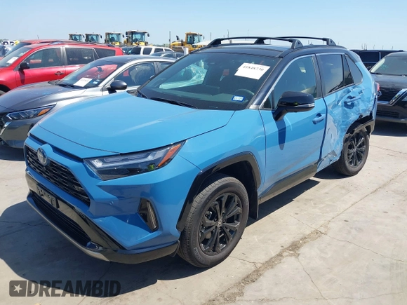 2024 Toyota RAV4 Hybrid XSE with VIN 4T3E6RFV8RU153892, listed as a IAAI auction lot 41848730 with 7,917 mi miles and . Bid and sale history available at carsss.com. Image 17.