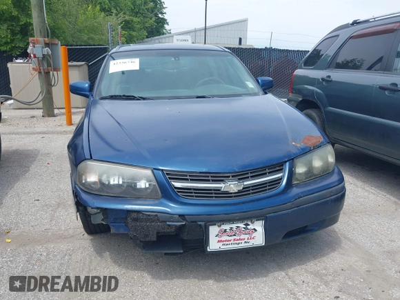 2005 Chevrolet Impala with VIN 2G1WF52E859315326, listed as a IAAI auction lot 42336746 with 219,655 mi miles and . Bid and sale history available at DreamBid. Image 6.