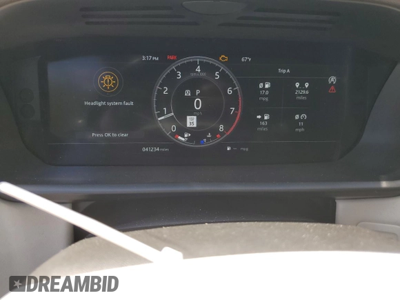 2018 Land Rover Discovery HSE Luxury with VIN SALRT2RV4JA077886, listed as a Copart auction lot 70328543 with 41,234 mi miles and Salvage Title. Bid and sale history available at DreamBid. Image 9.