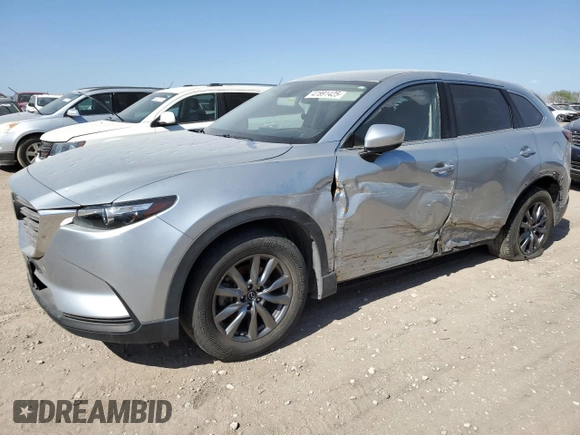 2022 Mazda CX-9 Touring with VIN JM3TCBCY4N0605297, listed as a Copart auction lot 47891425 with 28,369 mi miles and Salvage Title. Bid and sale history available at carsss.com. Image 1.