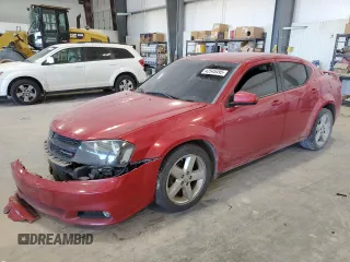 2012 Dodge Avenger SXT Plus with VIN 1C3CDZEG5CN185962, listed as a Copart auction lot 42545495 with 188,399 mi miles and Salvage Title. Bid and sale history available at carsss.com. Image 1.
