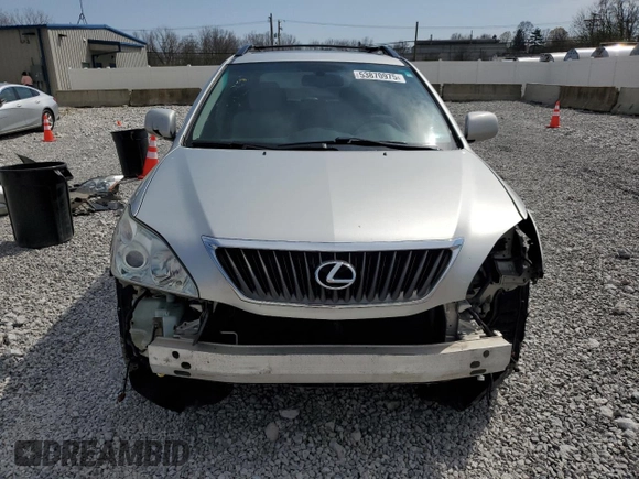 2008 Lexus RX 350 with VIN 2T2HK31U28C074954, listed as a Copart auction lot 53870975 with 153,446 mi miles and Salvage Title. Bid and sale history available at DreamBid. Image 5.