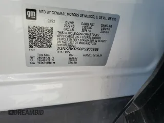 2023 Chevrolet Blazer RS with VIN 3GNKBKRS0PS200986, listed as a Copart auction lot 53560435 with 13,440 mi miles and Salvage title. Bid and sale history available at DreamBid. Image 15.