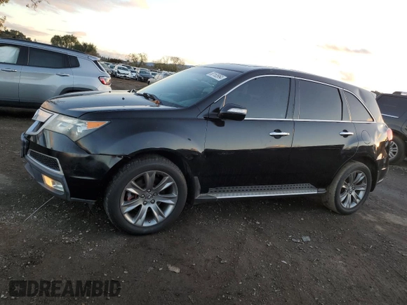 2010 Acura MDX Advance with VIN 2HNYD2H53AH526553, listed as a Copart auction lot 80163964 with 219,508 mi miles and Clean Title. Bid and sale history available at DreamBid. Image 1.
