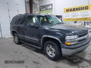 2005 Chevrolet Tahoe LT with VIN 1GNEK13T05J200462, listed as a IAAI auction lot 41461861 with 283,146 mi miles and . Bid and sale history available at DreamBid. Image 1.