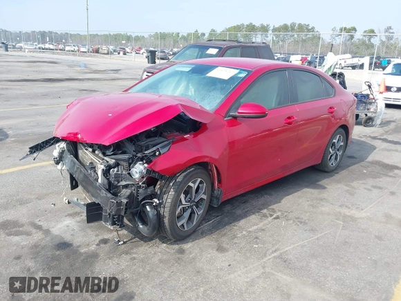 2019 Kia Forte LXS with VIN 3KPF24ADXKE040741, listed as a IAAI auction lot 41525717 with 59,962 mi miles. Bid and sale history available at carsss.com. Image 2.