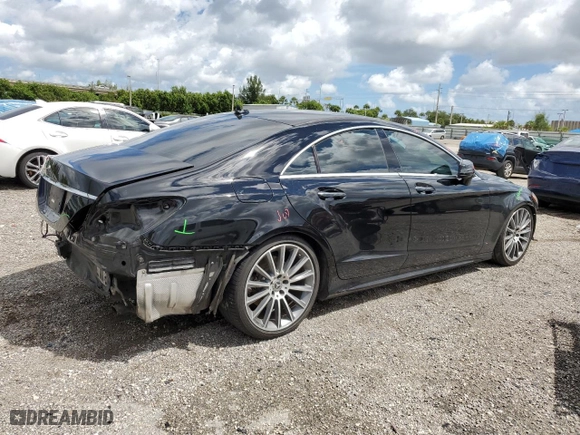 2018 Mercedes-Benz CLS-Class CLS 550 with VIN WDDLJ7DB5JA204213, listed as a Copart auction lot 68609093 with 85,435 mi miles. Bid and sale history available at carsss.com. Image 3.