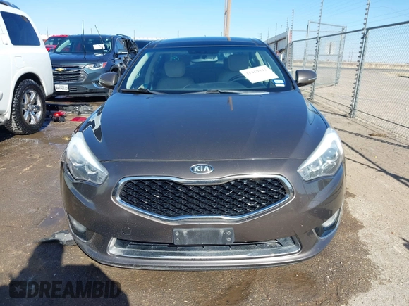 2014 Kia Cadenza Premium with VIN KNALN4D78E5151222, listed as a IAAI auction lot 41419842 with 137,710 mi miles. Bid and sale history available at carsss.com. Image 11.