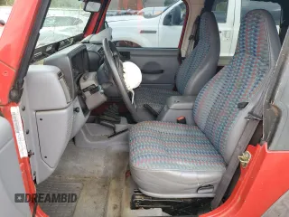 1997 Jeep Wrangler Sport with VIN 1J4FY19S1VP548675, listed as a Copart auction lot 66413504 with 0 mi miles and Salvage Title. Bid and sale history available at carsss.com. Image 7.