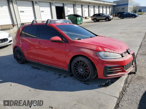 2019 Volkswagen GTI S z VIN 3VW6T7AU0KM019091, wystawiony jako Copart lot #52541425 z przebiegiem 71 517 mil mil oraz Szkoda całkowita • Salvage title. Historia ofert i sprzedaży dostępna na DreamBid. Obrazek 4.