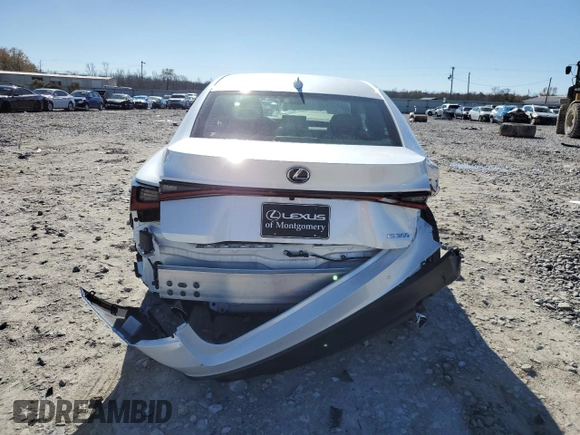 2024 Lexus IS 300 with VIN JTHCA1D24R5131944, listed as a Copart auction lot 84717014 with 4,561 mi miles and Salvage title. Bid and sale history available at DreamBid. Image 6.