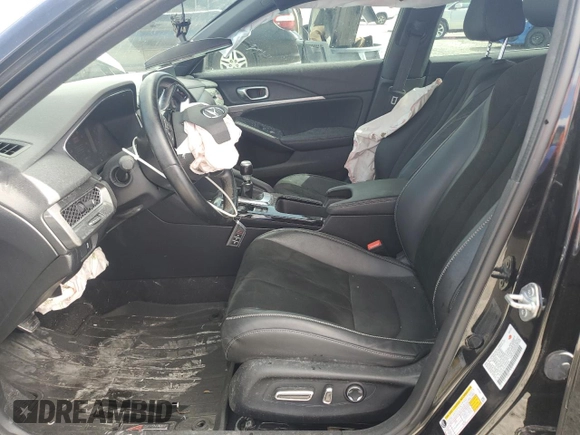 2023 Acura Integra Technology with VIN 19UDE4G76PA000944, listed as a Copart auction lot 60218825 with 38,661 mi miles and Salvage title. Bid and sale history available at DreamBid. Image 7.