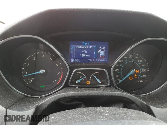2012 Ford Focus SE with VIN 1FAHP3F24CL458433, listed as a Copart auction lot 48610995 with 283,408 mi miles and Clean Title. Bid and sale history available at DreamBid. Image 9.