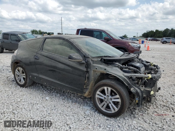 2012 Honda CR-Z with VIN JHMZF1C40CS003739, listed as a Copart auction lot 55051925 with 230,483 mi miles and Clean Title. Bid and sale history available at carsss.com. Image 4.