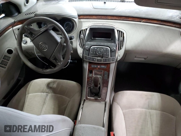 2010 Buick LaCrosse CX with VIN 1G4GB5EG6AF134422, listed as a Copart auction lot 54991575 with Not Provided miles and Salvage Title. Bid and sale history available at DreamBid. Image 8.