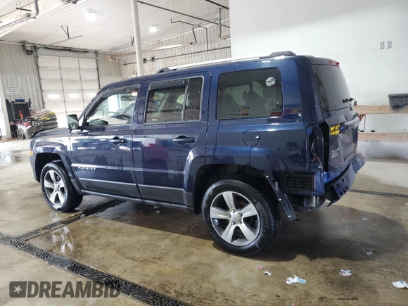 2016 Jeep Patriot Latitude with VIN 1C4NJRFB6GD580423, listed as a Copart auction lot 59733615 with 108,428 mi miles and Salvage title. Bid and sale history available at DreamBid. Image 2.