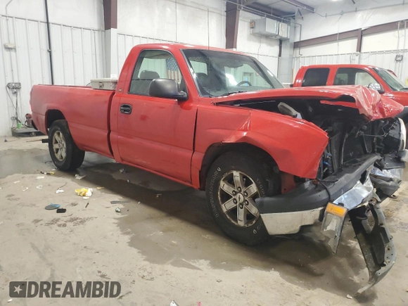 2003 Chevrolet Silverado 1500 with VIN 1GCEC14V23Z114736, listed as a Copart auction lot 81586464 with 272,314 mi miles and Non Repairable. Bid and sale history available at carsss.com. Image 4.