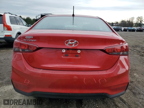 2022 Hyundai Accent SEL with VIN 3KPC24A66NE170797, listed as a Copart auction lot 79769003 with 10,036 mi miles. Bid and sale history available at carsss.com. Image 6.