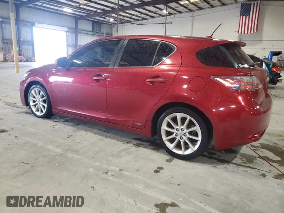 2011 Lexus CT 200h with VIN JTHKD5BH8B2033847, listed as a Copart auction lot 59669755 with 181,658 mi miles and Clean title. Bid and sale history available at DreamBid. Image 2.