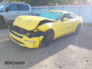 2018 Ford Mustang EcoBoost with VIN 1FA6P8TH2J5113075, listed as a IAAI auction lot 42187357 with 71,393 mi miles and . Bid and sale history available at DreamBid. Image 18.
