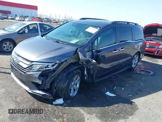 2019 Honda Odyssey EX with VIN 5FNRL6H59KB131319, listed as a IAAI auction lot 41794792 with 58,392 mi miles. Bid and sale history available at carsss.com. Image 20.